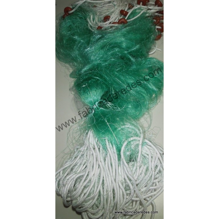 Monofilament trammel net
