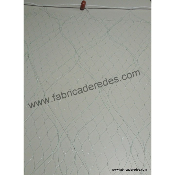 Monofilament trammel net