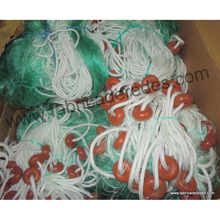 Monofilament trammel net