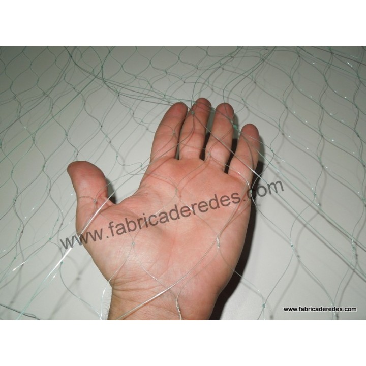 Monofilament trammel net