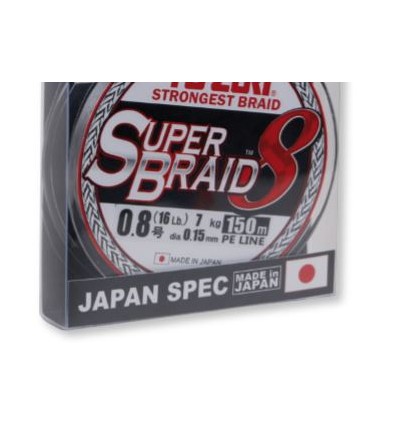 SUPER BRAID 8X multicolor YO-ZURI 0.17mm a 0.48mm