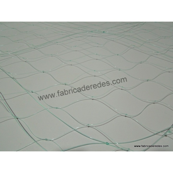 Rede trammel monofilamento