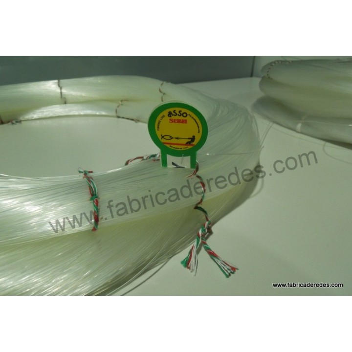 Skein asso da monção para pescar com linha da mãe do longline.