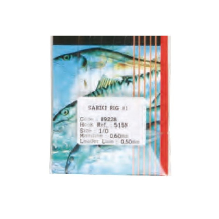 MUSTAD SABIKI 1 Anzuelo 1/0