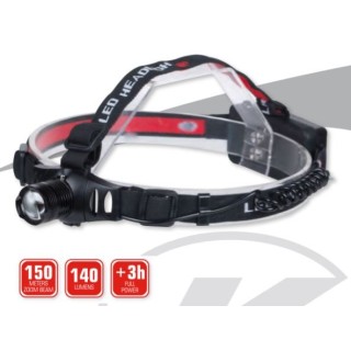 LINTERNA FRONTAL XPE 140 LUMENES