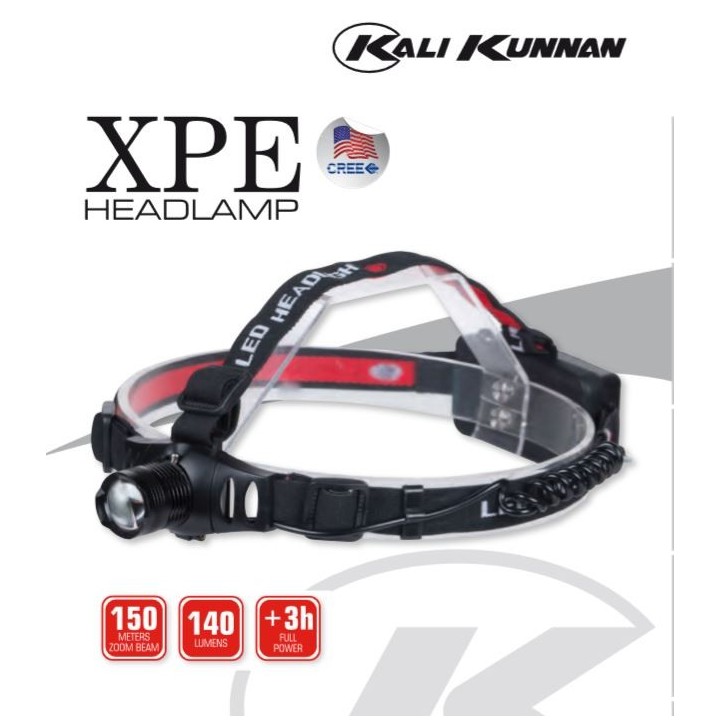 LINTERNA FRONTAL XPE 140 LUMENES
