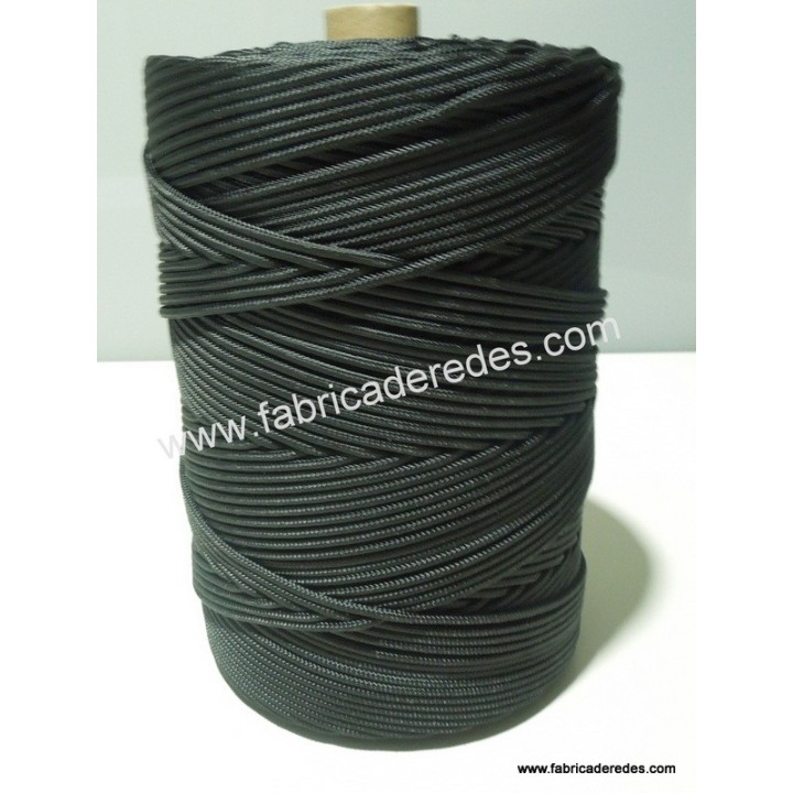 Braided nylon mounting longlines such as the main line and downspouts.