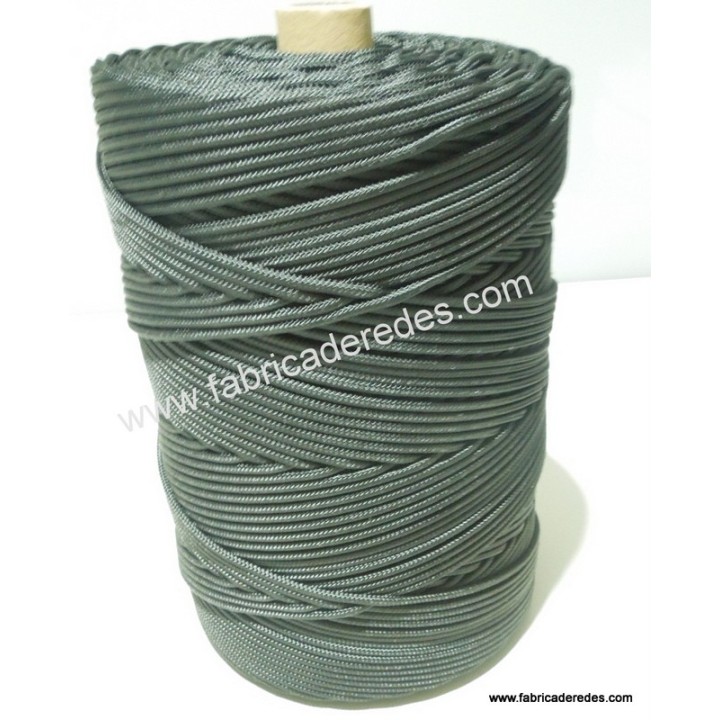 Braided nylon mounting longlines such as the main line and downspouts.