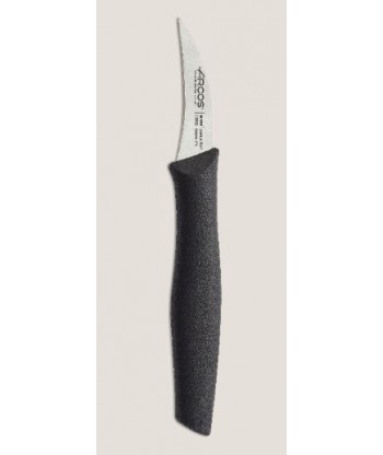 ARCOS Tenedor de trinchar de acero inoxidable nitrum de 6 pulgadas y hoja  de 6.299 in. Cuchillo de carnicero para deshuesar. Mango ergonómico POM de