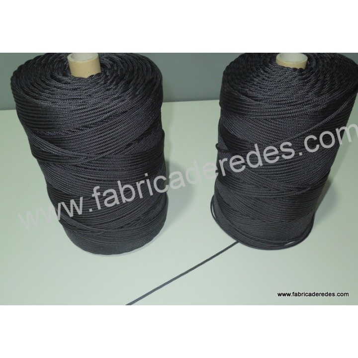 Braided nylon mounting longlines such as the main line and downspouts.