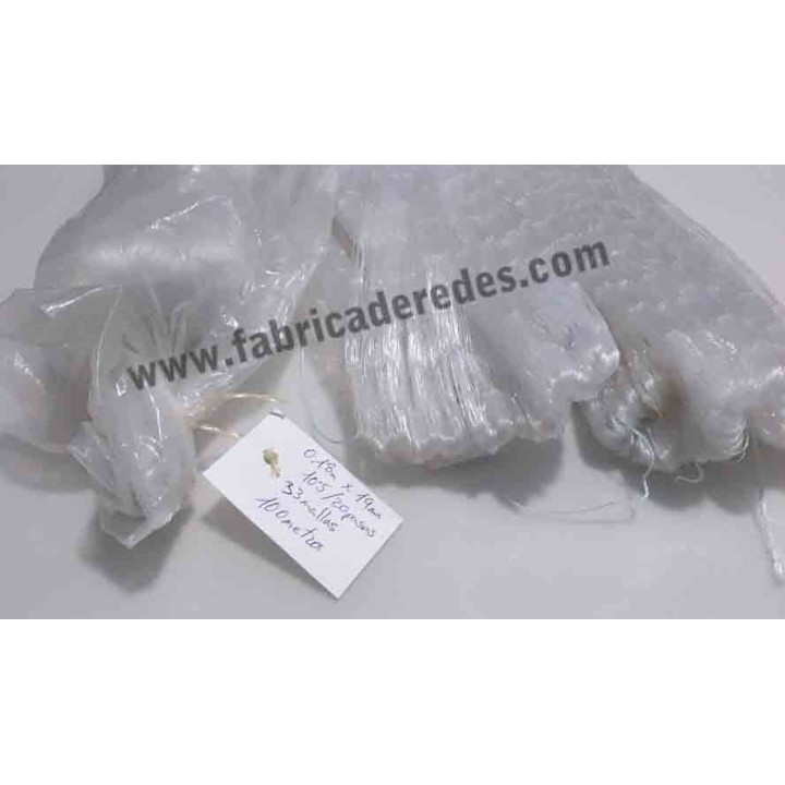 Red monofilamento 0.18mm- RED DE PESCA y ENMALLE
