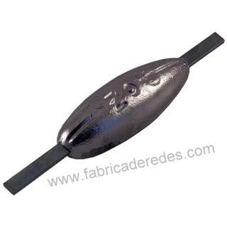 Ánodo tipo pez Zinc 500 gramos