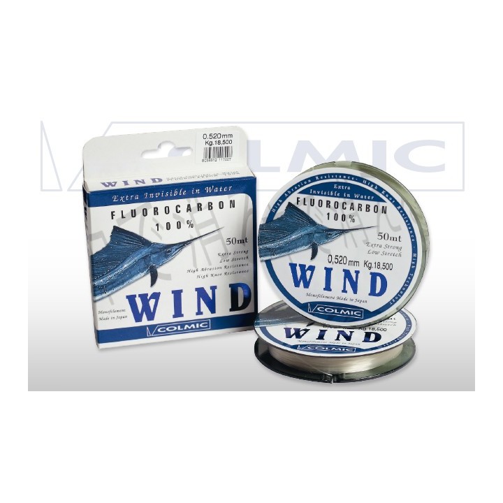 Fluorocarbon 100% WIND 50 metros