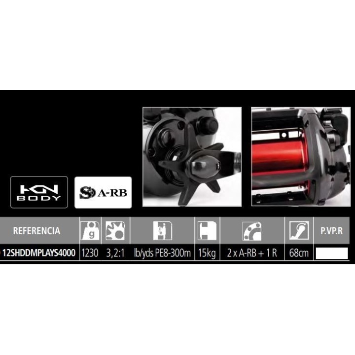 Shimano Dendou-Maru Plays 4000 Eléctrico