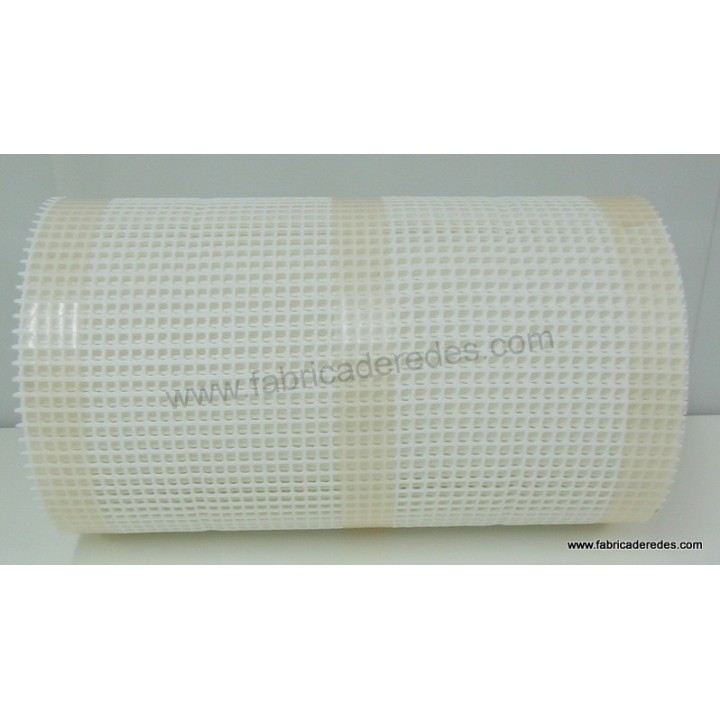 Malla cuadrada Blanca 8mm x 8mm 400 gramos