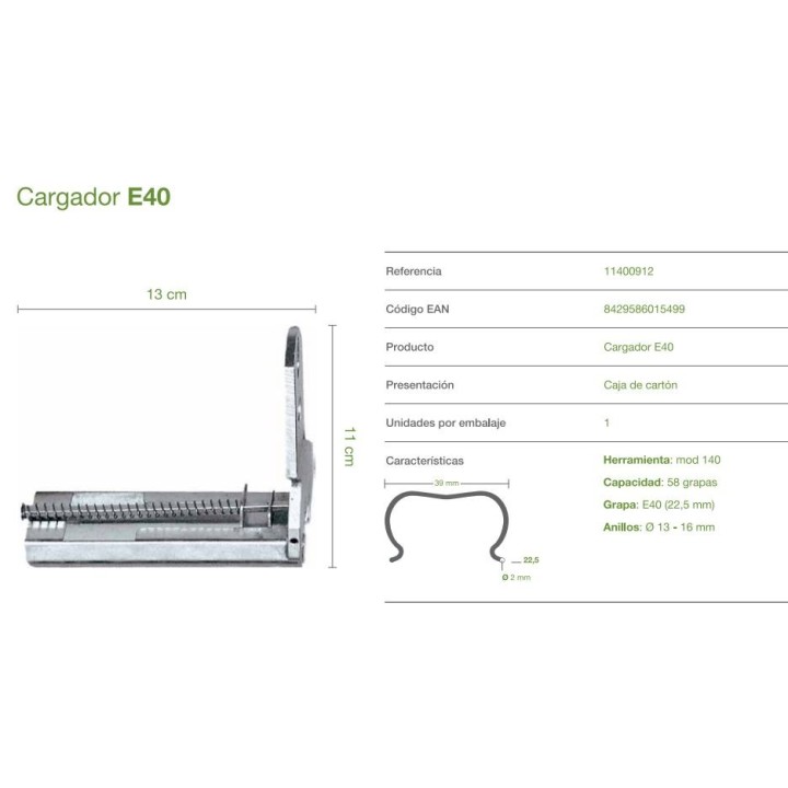 CARGADOR MOD 140 SIMES