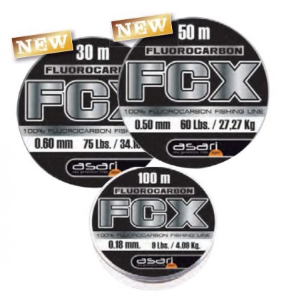 Fluorocarbon JAPONES seaguar FXR disponibles desde 0.16mm hasta 0.74mm