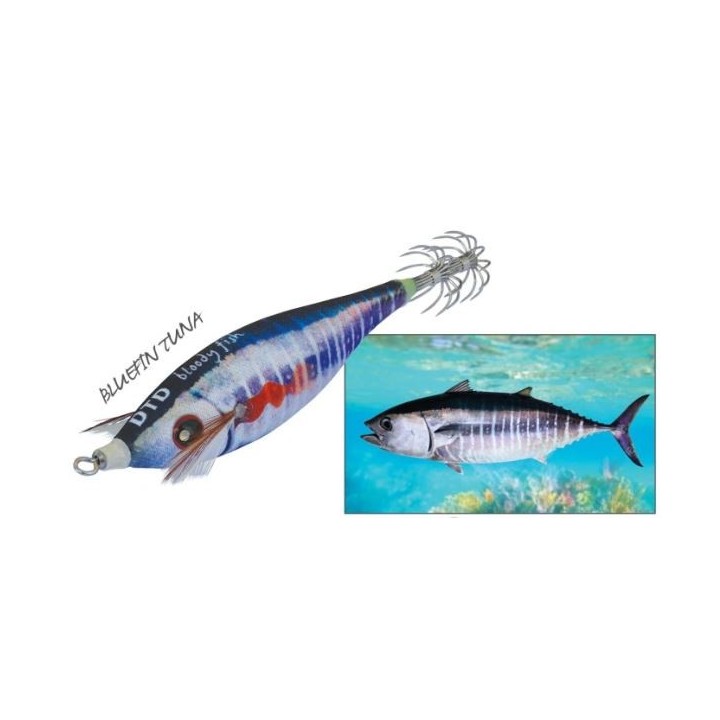 DTD BLOODY FISH red glow pesca de lulas