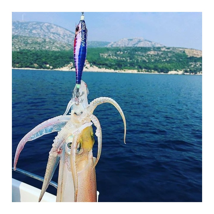 DTD BLOODY FISH red glow squid fishing