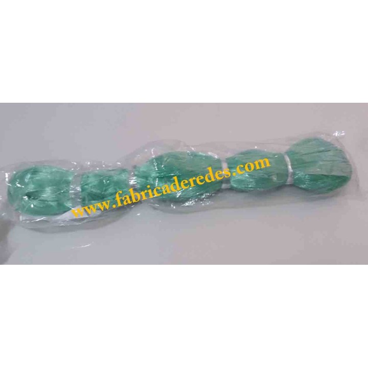 Red de pesca con malla de 6 pasas en 20cm
