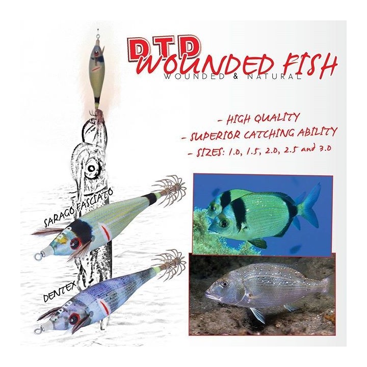 Dtd WOUNDED FISH 2.5 ferito e realistico
