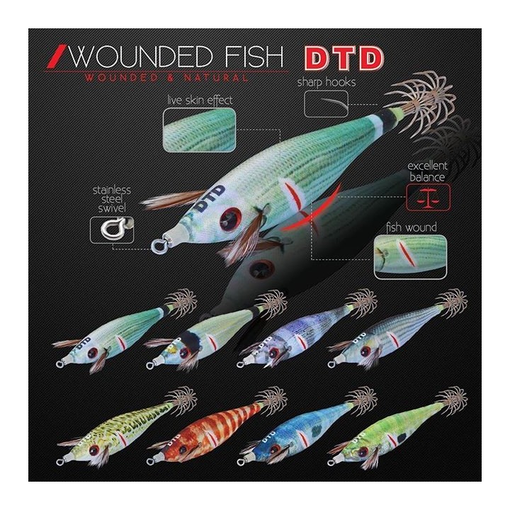 Dtd WOUNDED FISH 2.5 ferito e realistico
