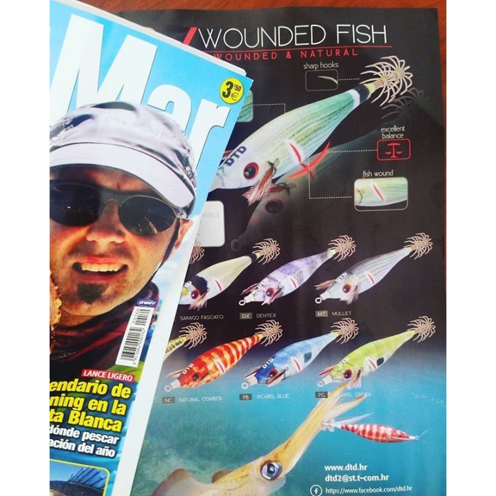 Dtd WOUNDED FISH 2.5 herido y realista