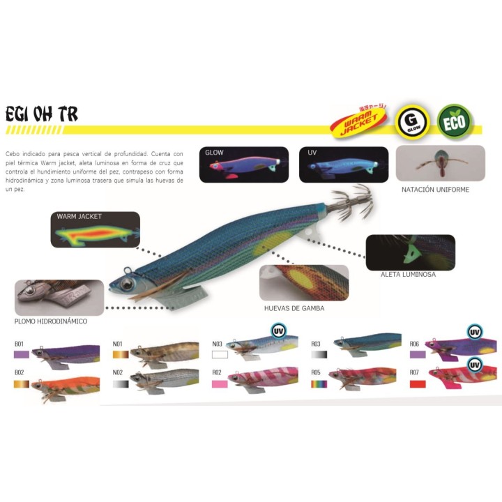 Yamashita EGI OH TR 3.5 30 gramos