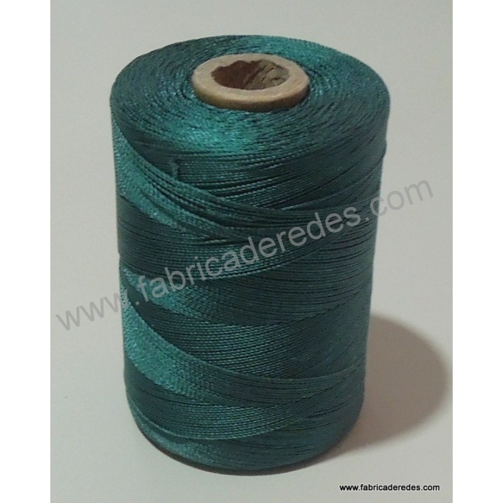 Fil nylon Vert tordu 210/9 construire et réparer réseaux