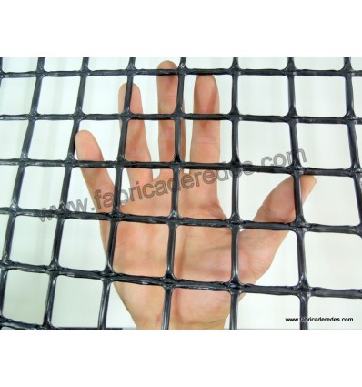 Square mesh BLACK 3cm x 3cm 650 grams