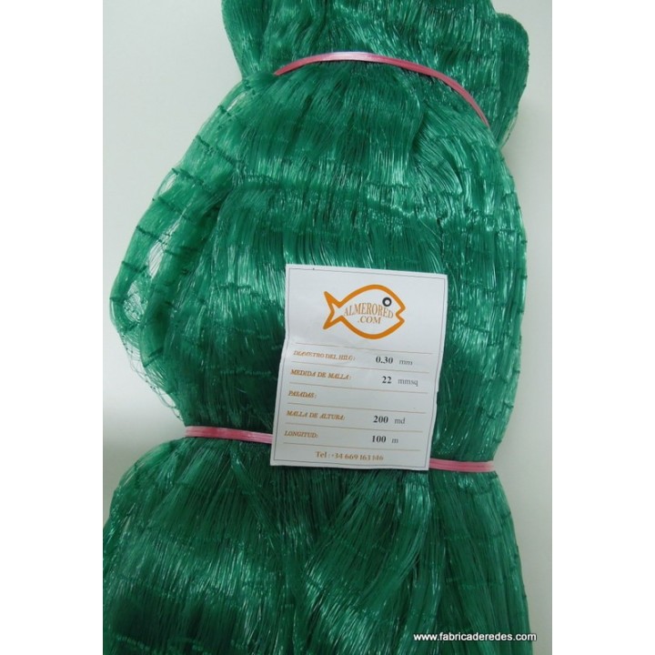 Net 0.30mm x 22mmsq x 200md x 100 meters