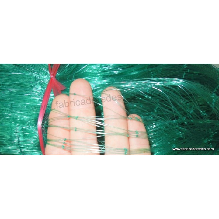 Red 0.35mm x 45mmsq x 200md x 100 metros