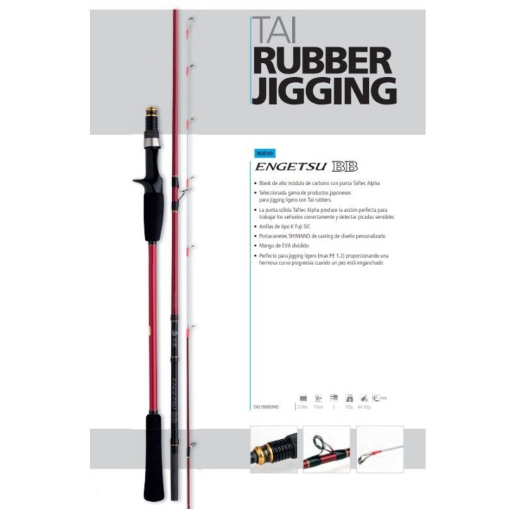 Shimano Engetsu BB Jigging Cast 2,06 mts