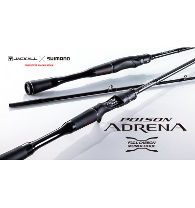 SHIMANO POISON ADRENA spinning and casting rods