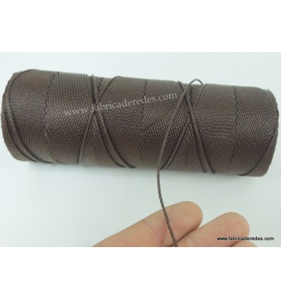 2 pièces de fil en nylon collé 210D solide pour la réparation de tentes  artisanales en cuir 