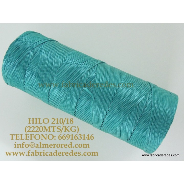 Fil nylon 210/18 (2220) Marron