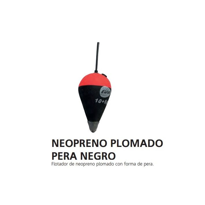 PERA PRETA LEVOU FLUTUAÇÃO DE NEOPRENE