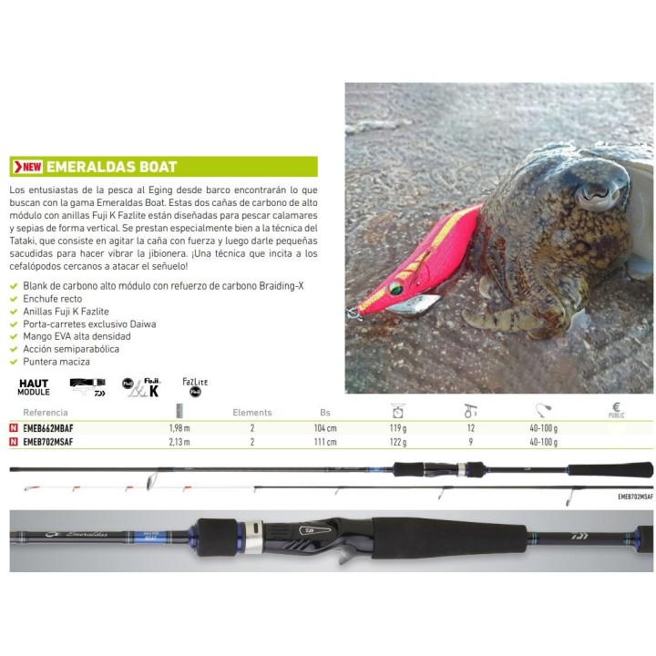 CANNA EMERALDAS BOAT DAIWA