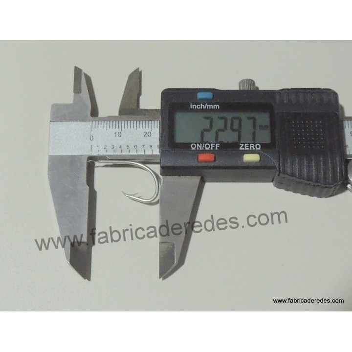 Angelhaken schief 1/0