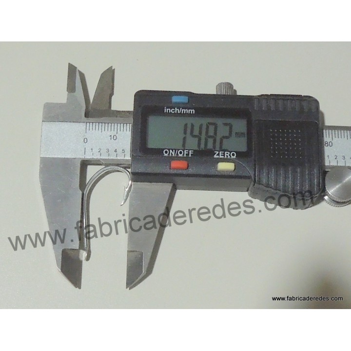 Angelhaken schief 3/0