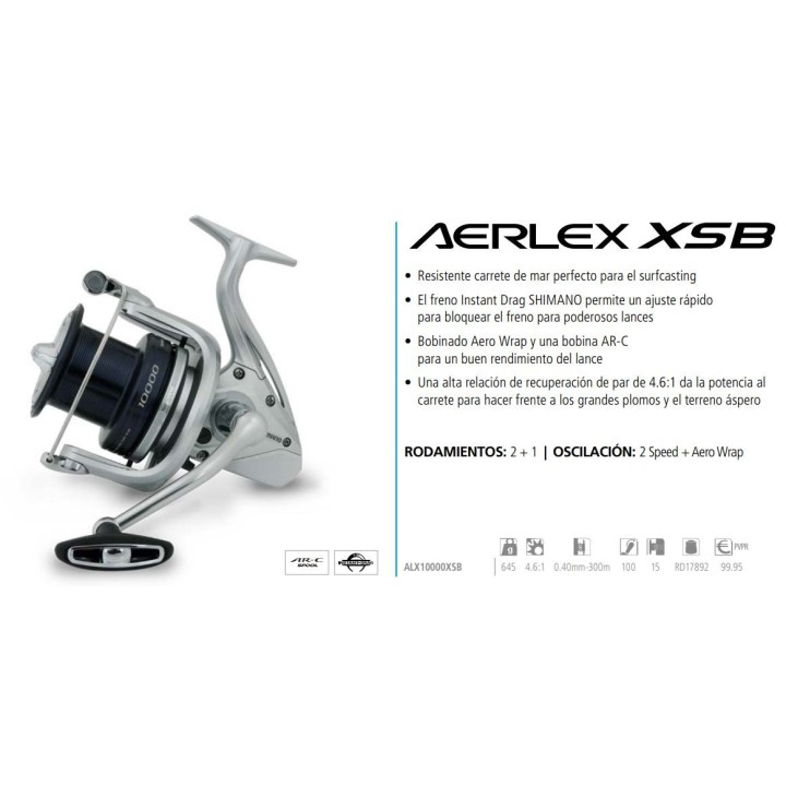 Shimano Aerlex XSB 10000