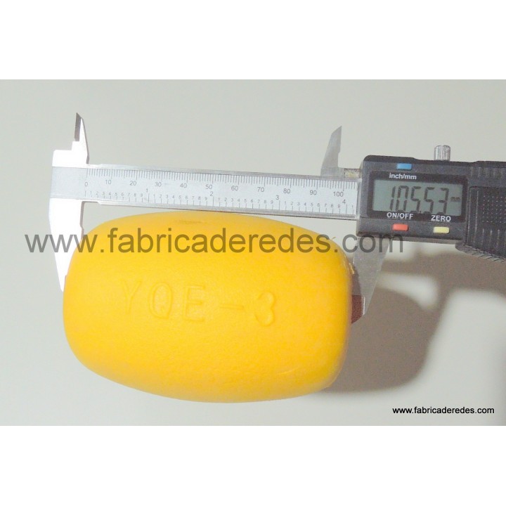 Flotador para redes de pesca y cerco flotante 300 gramos