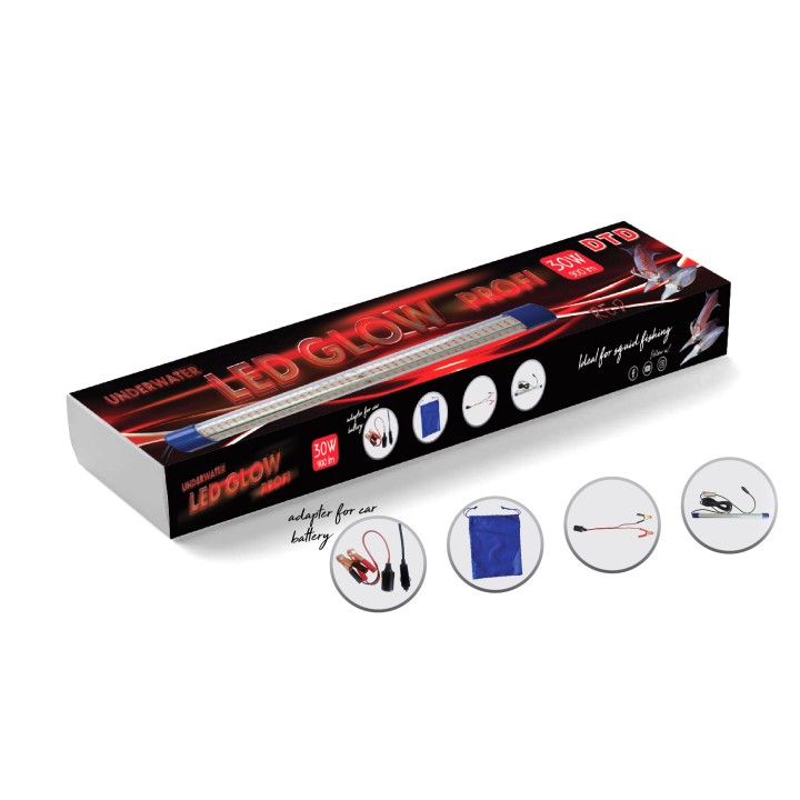 Luz DTD para pesca noturna de lula LED GLOW PROFI DTD