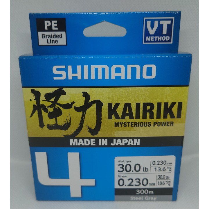 SHIMANO KAIRIKI 4 mysterious power braided yarn