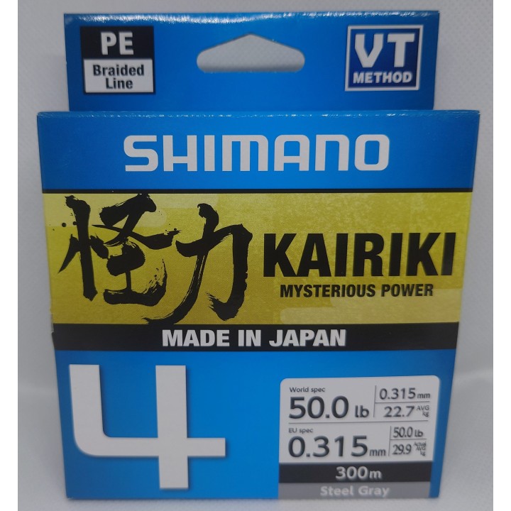 SHIMANO KAIRIKI 4 mystérieux power fil tressé