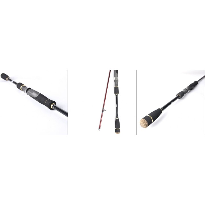 DTD calamari hunter rod mounted with fuji rings measure 2.46 meters