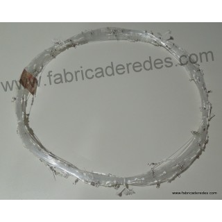 Madeja de palangre con 100 giratorios en 100 metros a 1 metro cada uno