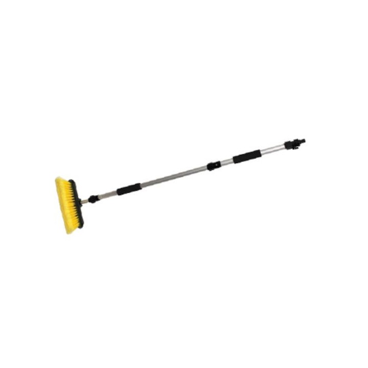 Telescopic handle with water intake and medium bruce