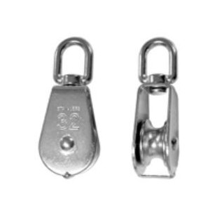 Simple stainless steel pulley