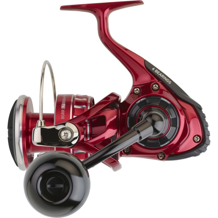 Mulinello robusto 8000 DAIWA BG RR LT ARK colore rosso